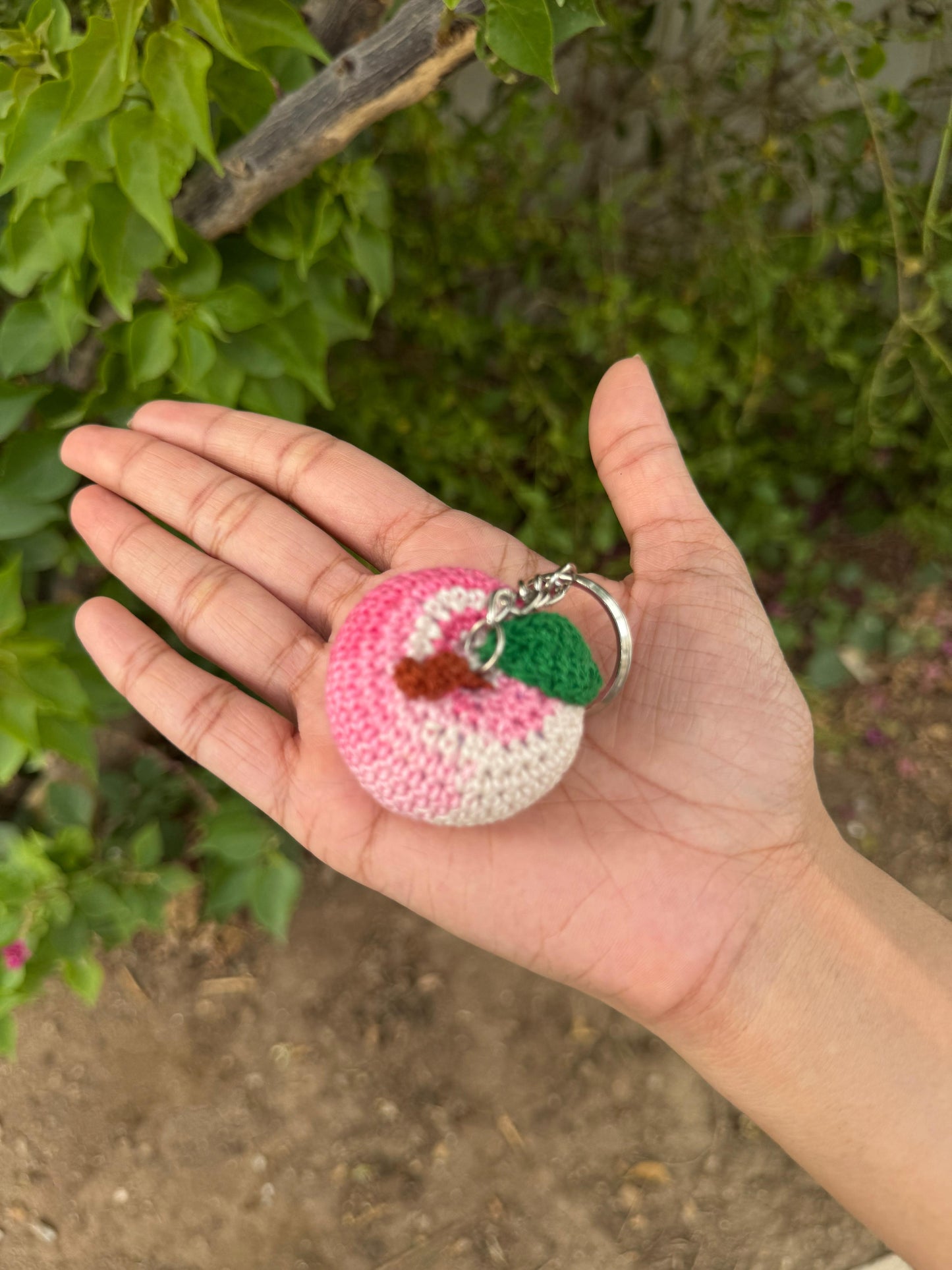 Apple Keychain – Handmade Gift & Home Decor