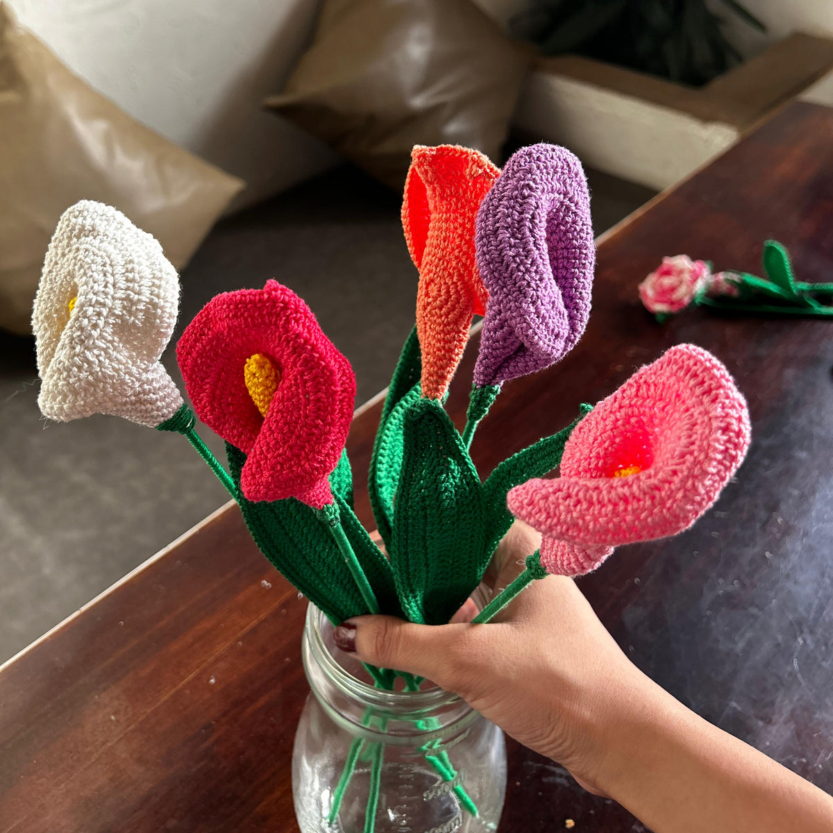 Lily Flower Handmade Crochet