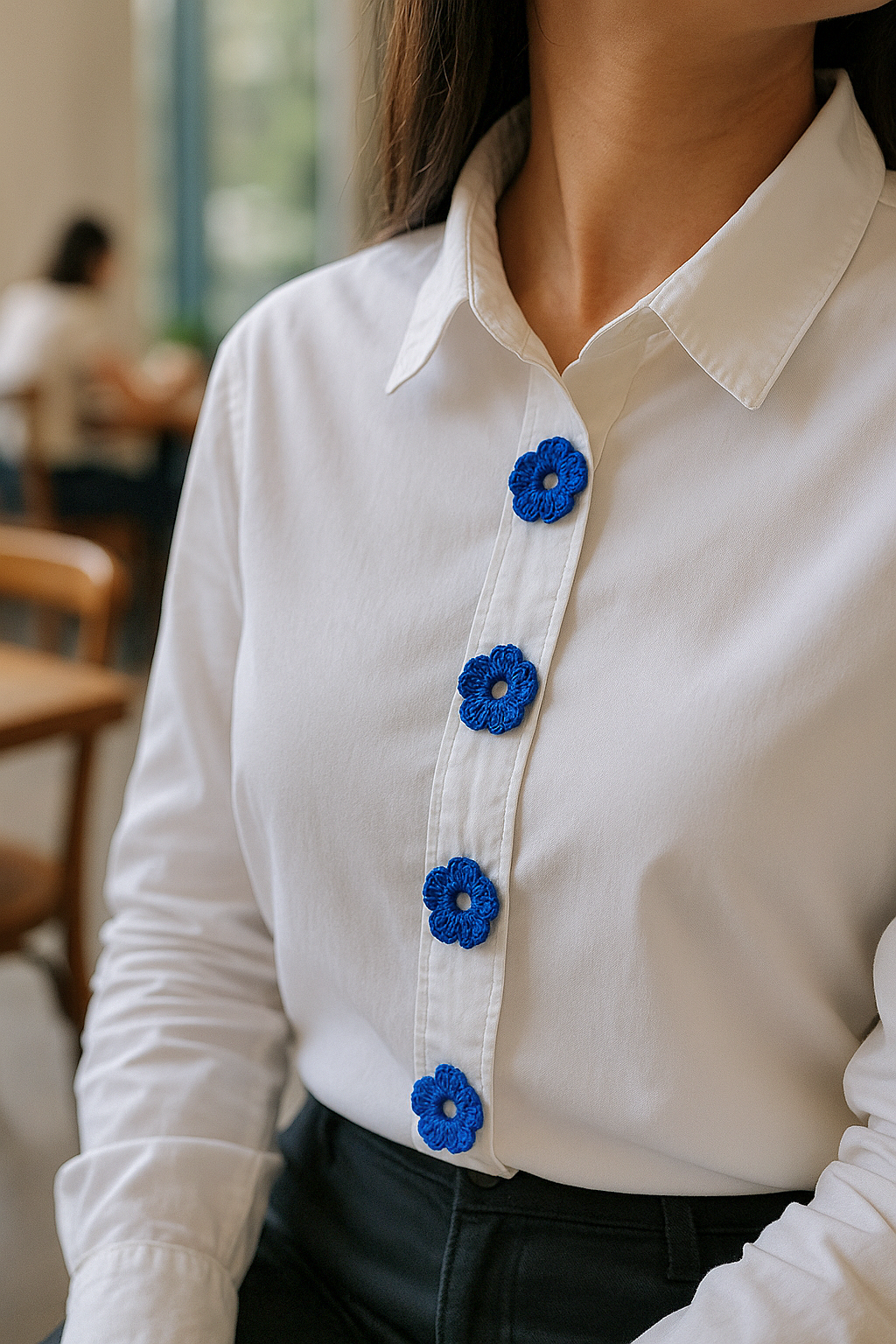 Premium Cotton Thread Button Covers β Crochet Craft for Every Outfit ππ