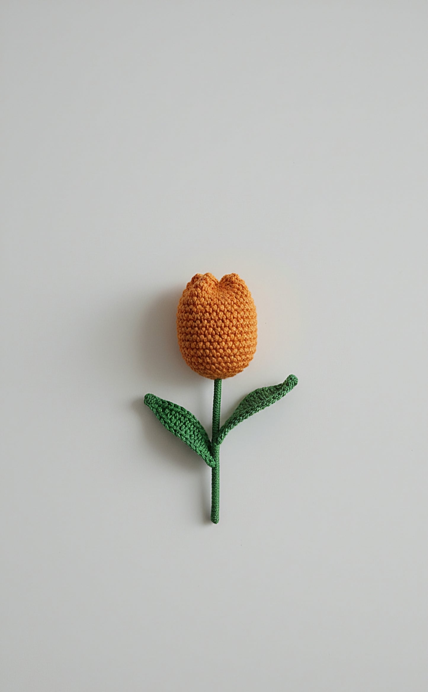 Crochet Tulip Fridge Magnet – Graceful Décor for Every Space 🌷