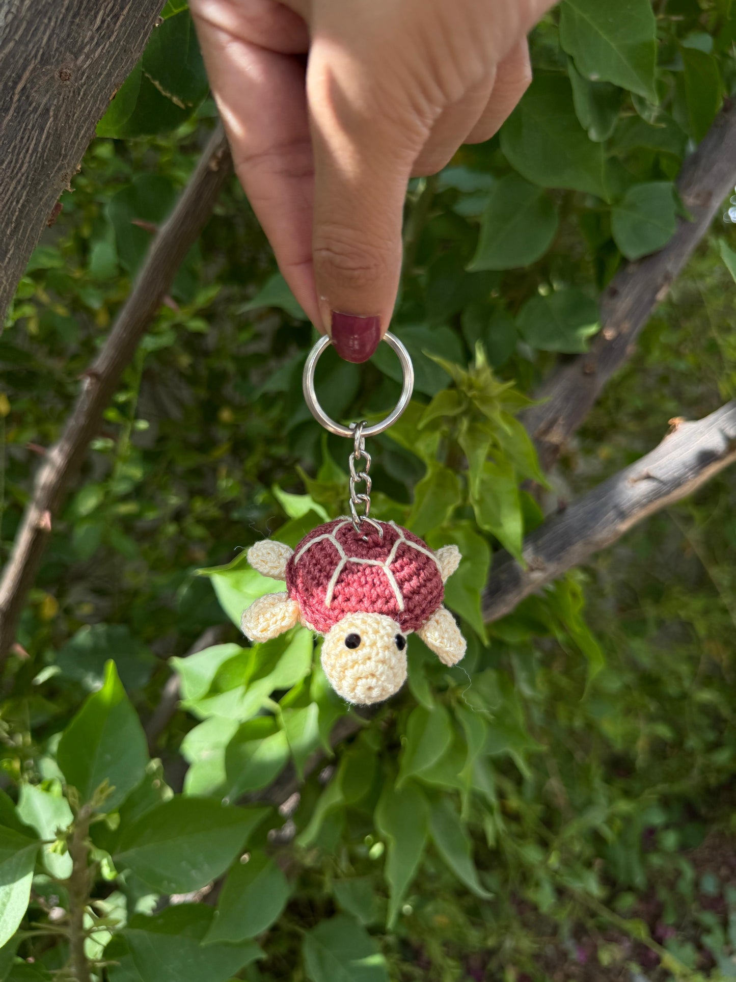 Turtle Keychain – Cute Handmade Accessory for Keys & Bags