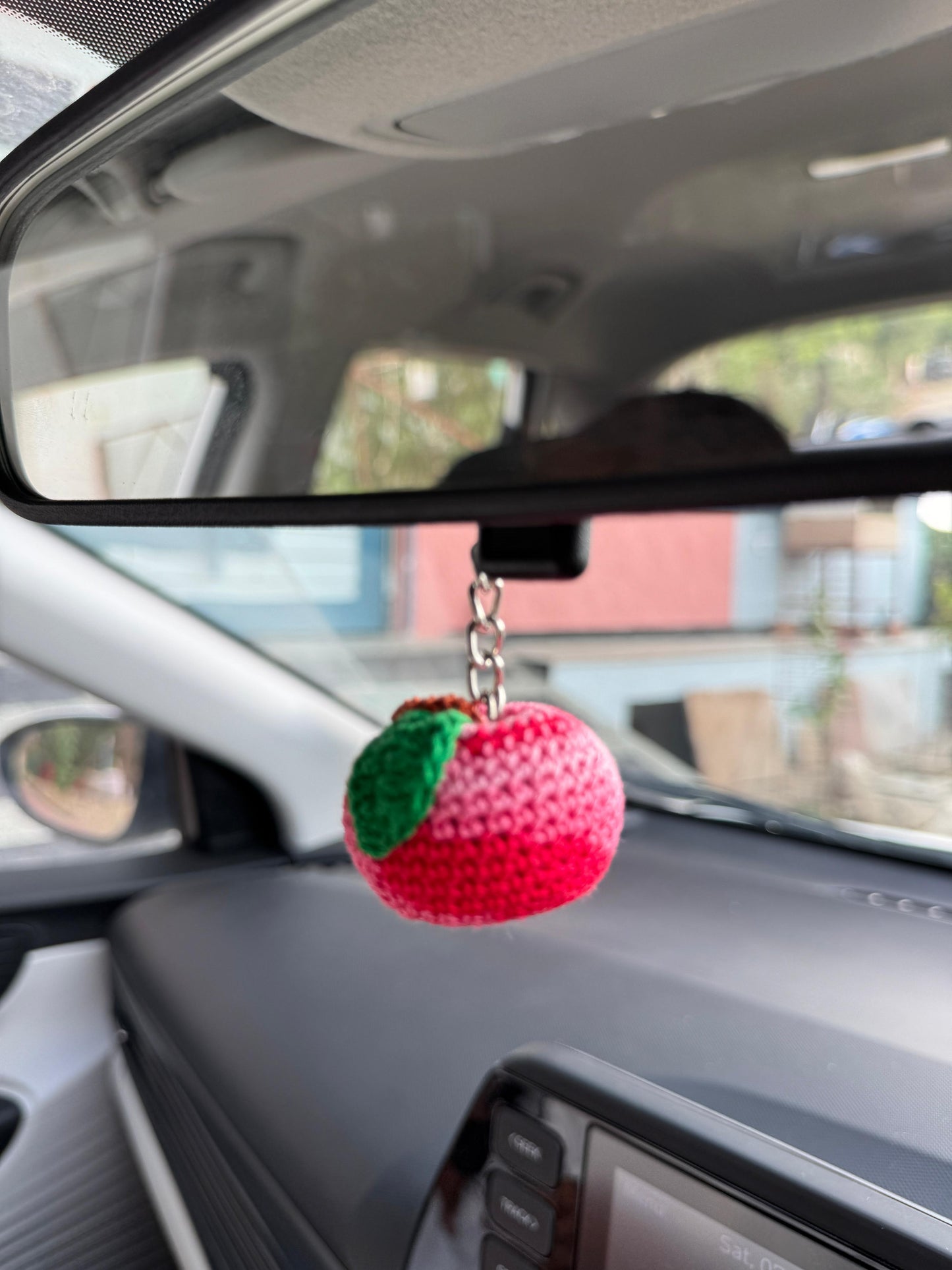 Apple Keychain – Handmade Gift & Home Decor