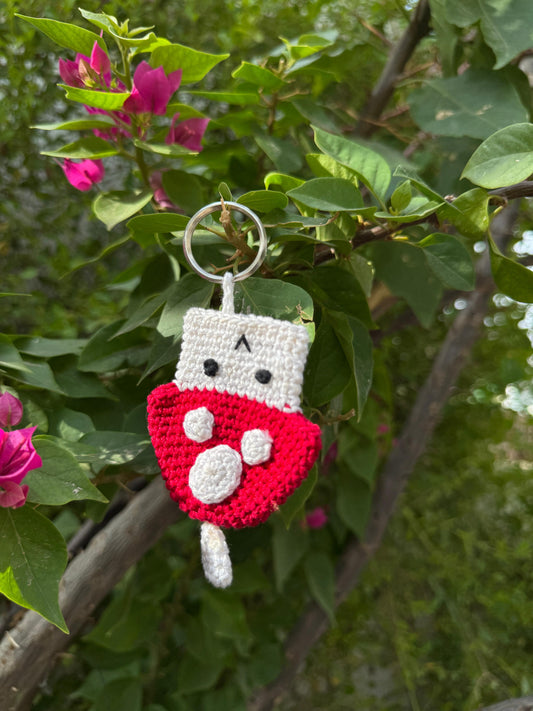 Mushroom Keychain