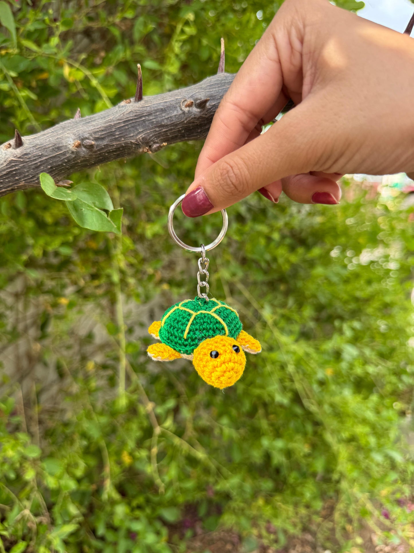 Turtle Keychain – Cute Handmade Accessory for Keys & Bags