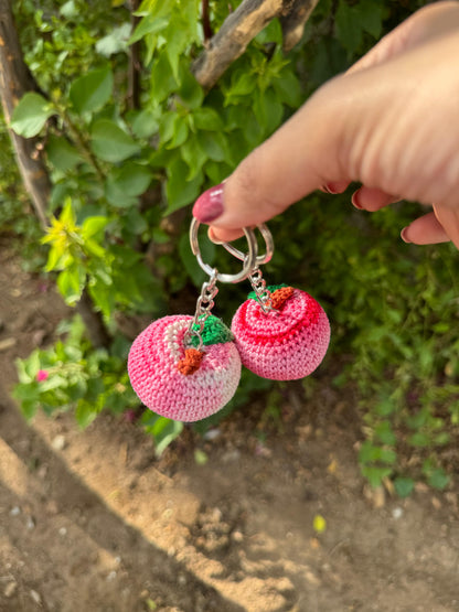 Apple Keychain – Handmade Gift & Home Decor
