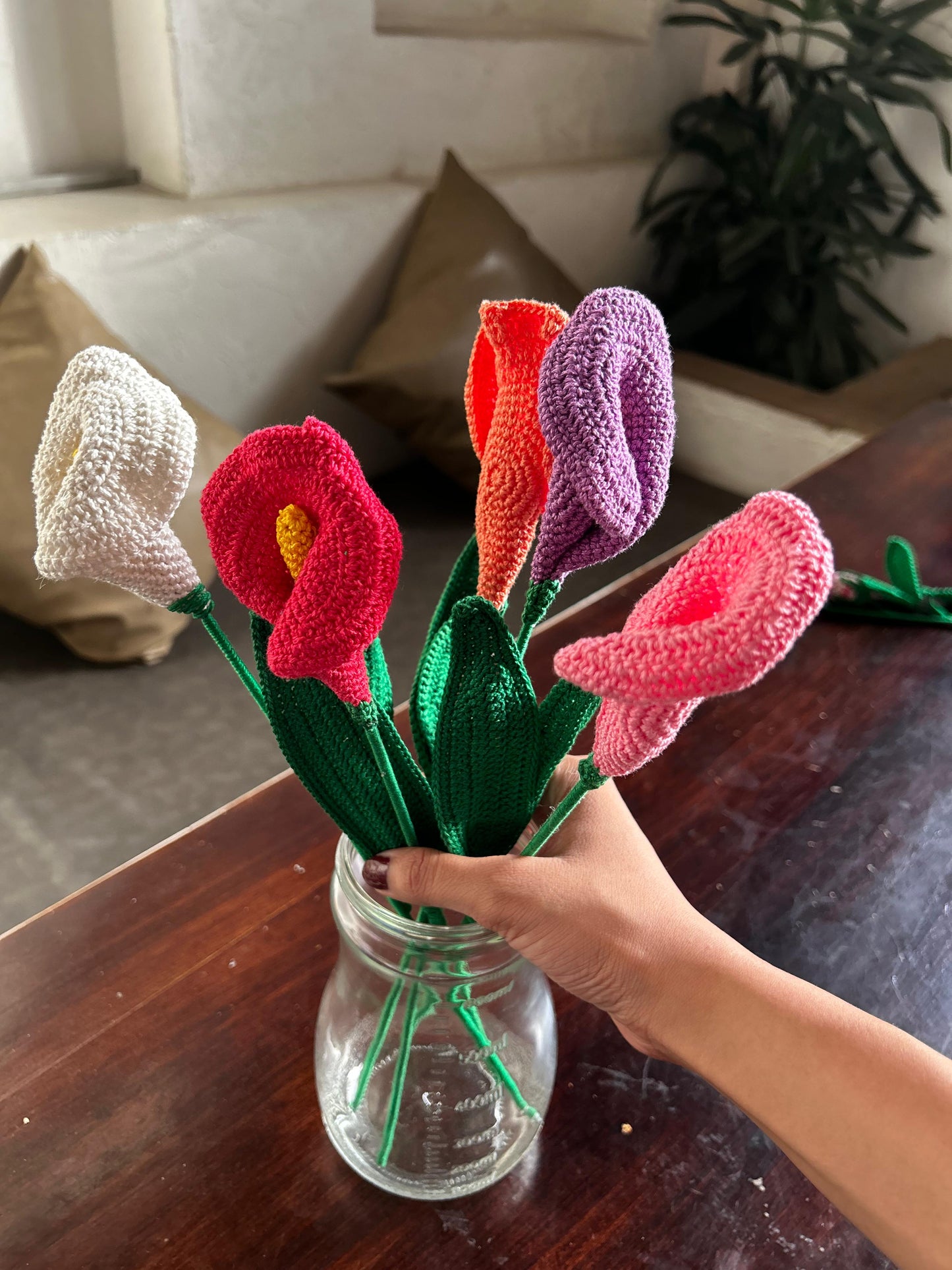 Lily Flower Handmade Crochet