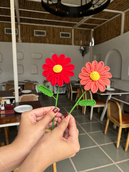 Daisy Flower Handmade Crochet