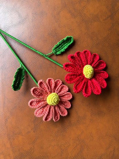 Daisy Flower Handmade Crochet