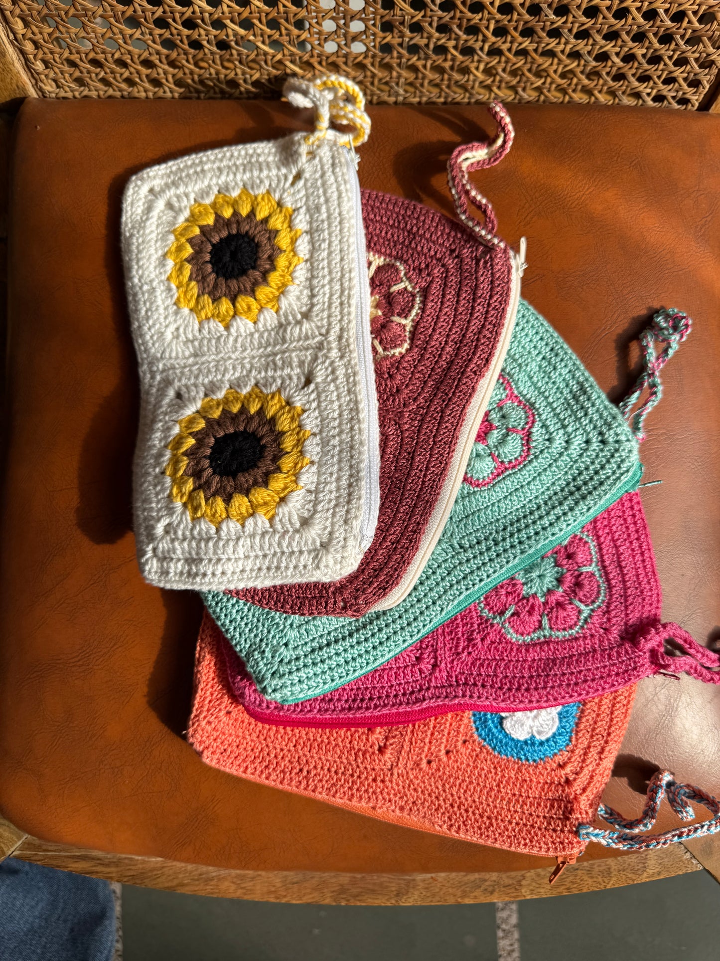 Clutches – Handmade Crochet Bag 🌸