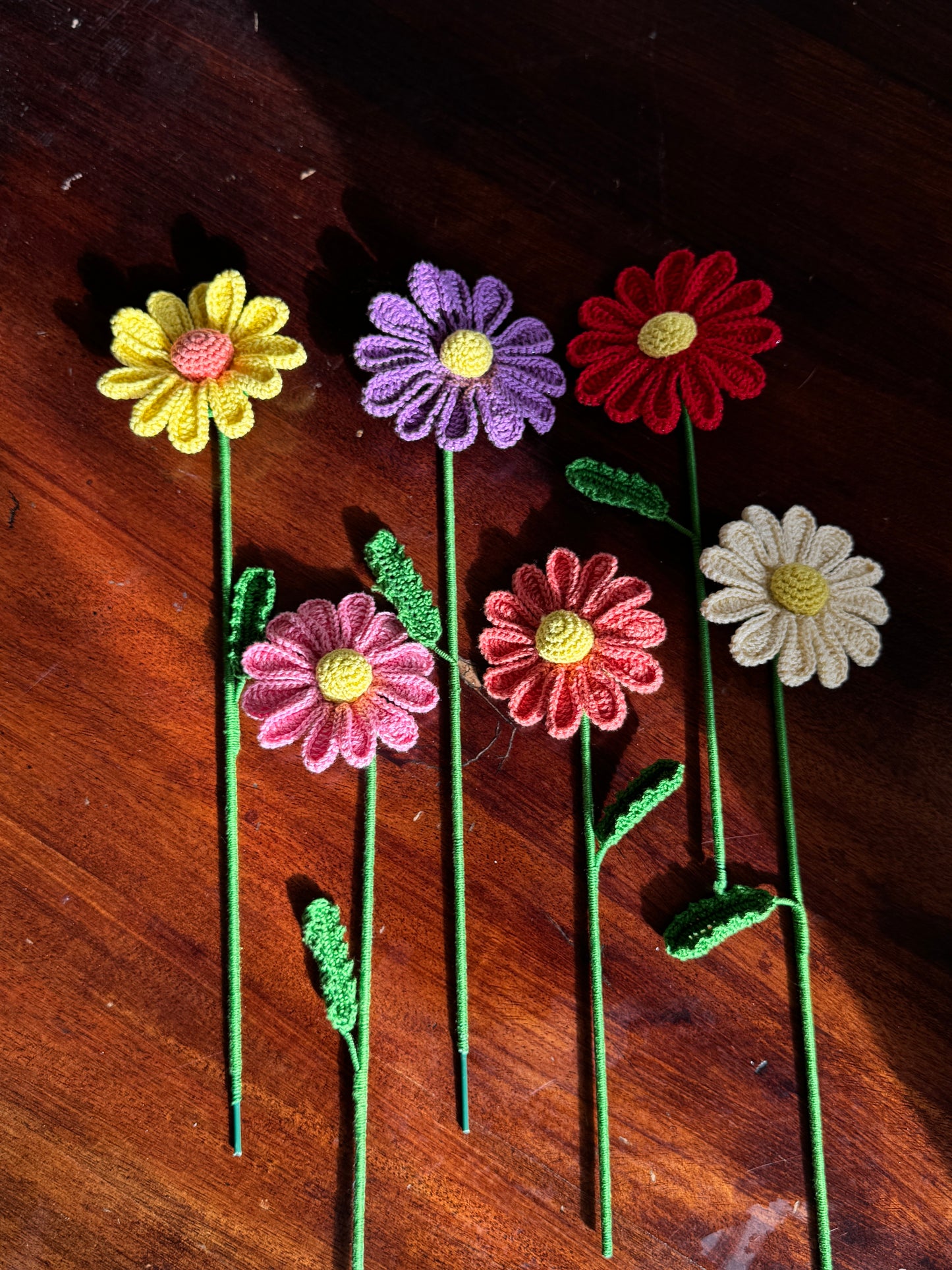 Daisy Flower Handmade Crochet