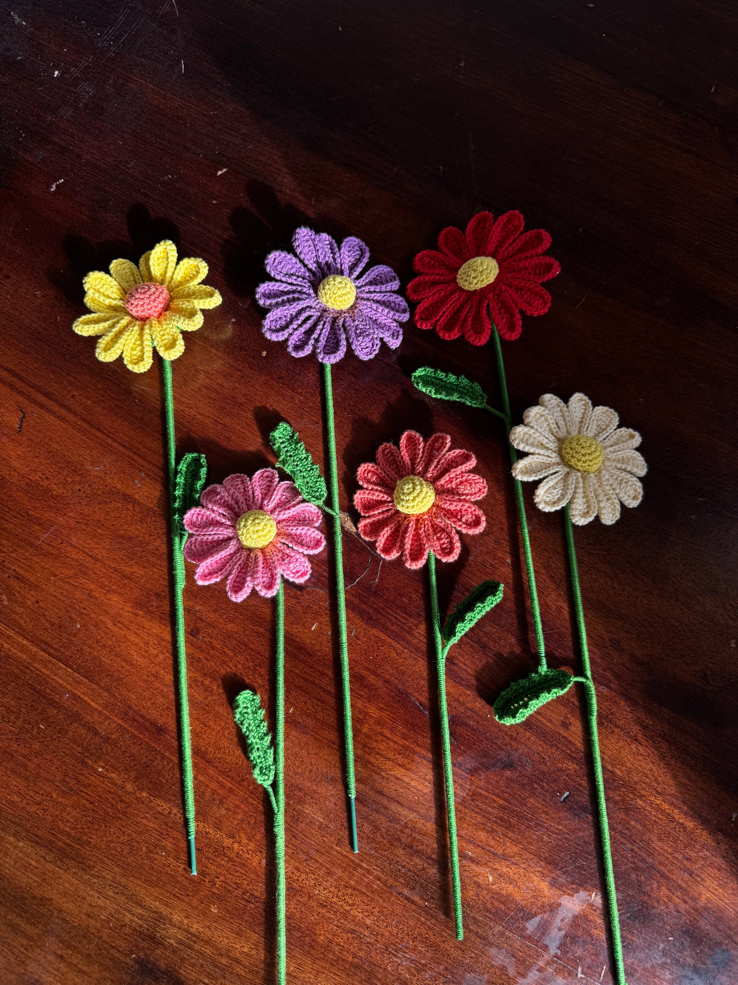 Daisy Flower Handmade Crochet