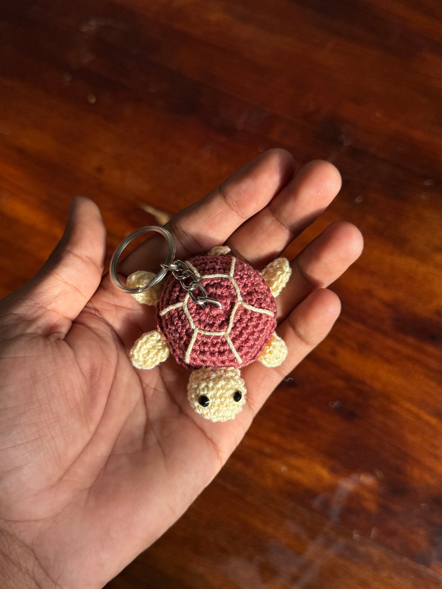 Turtle Keychain – Cute Handmade Accessory for Keys & Bags