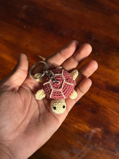 Turtle Keychain – Cute Handmade Accessory for Keys & Bags
