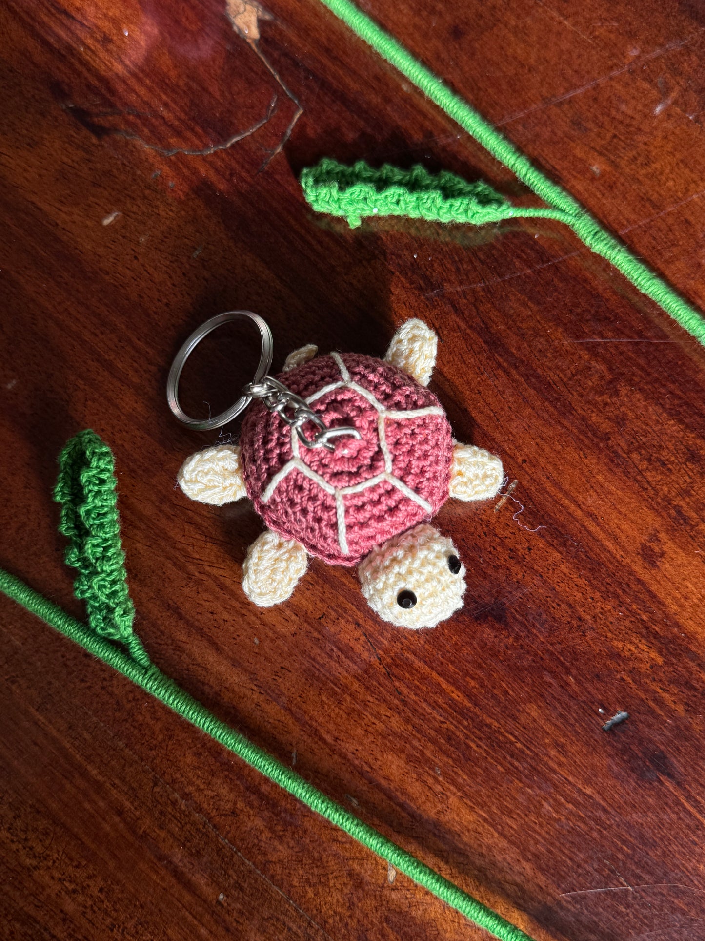 Turtle Keychain – Cute Handmade Accessory for Keys & Bags