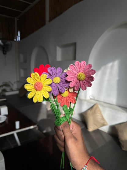 Daisy Flower Handmade Crochet