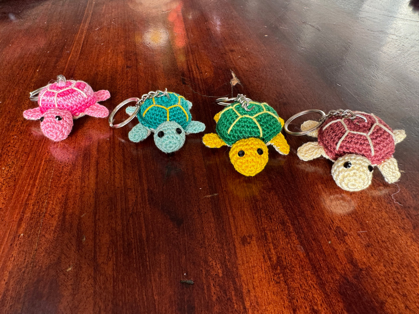 Turtle Keychain – Cute Handmade Accessory for Keys & Bags