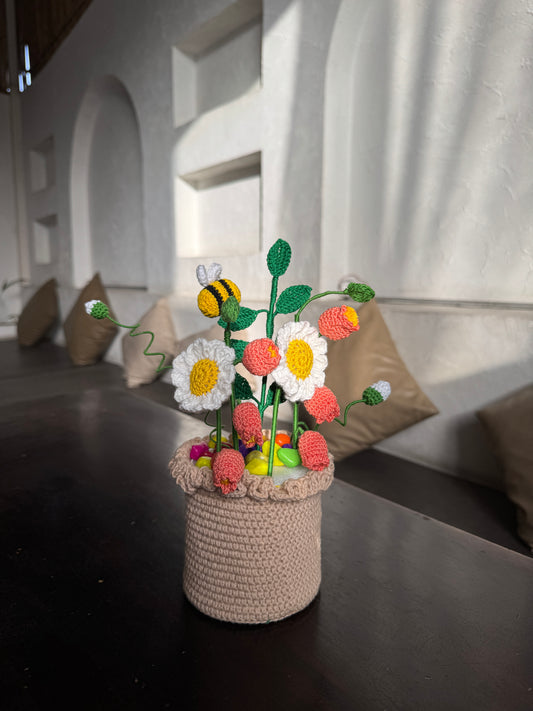 Daisy Big Flower Pot
