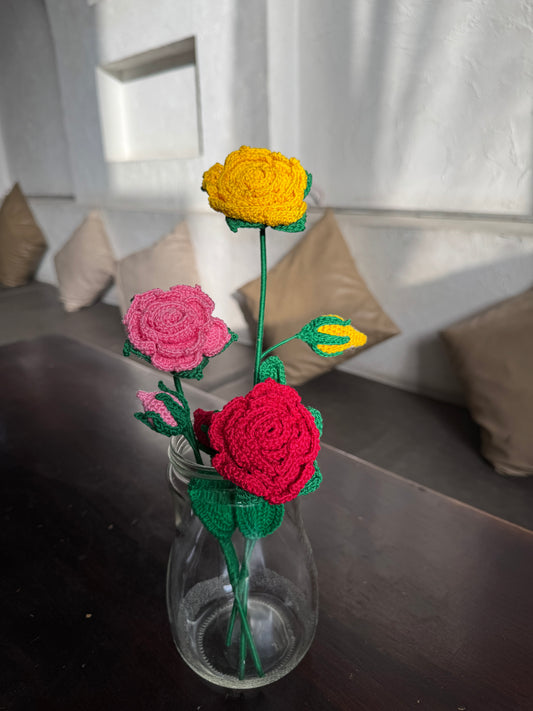 Roses Handmade Crochet 🌹