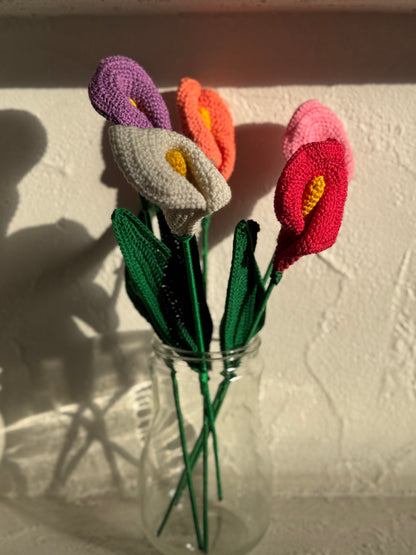 Lily Flower Handmade Crochet