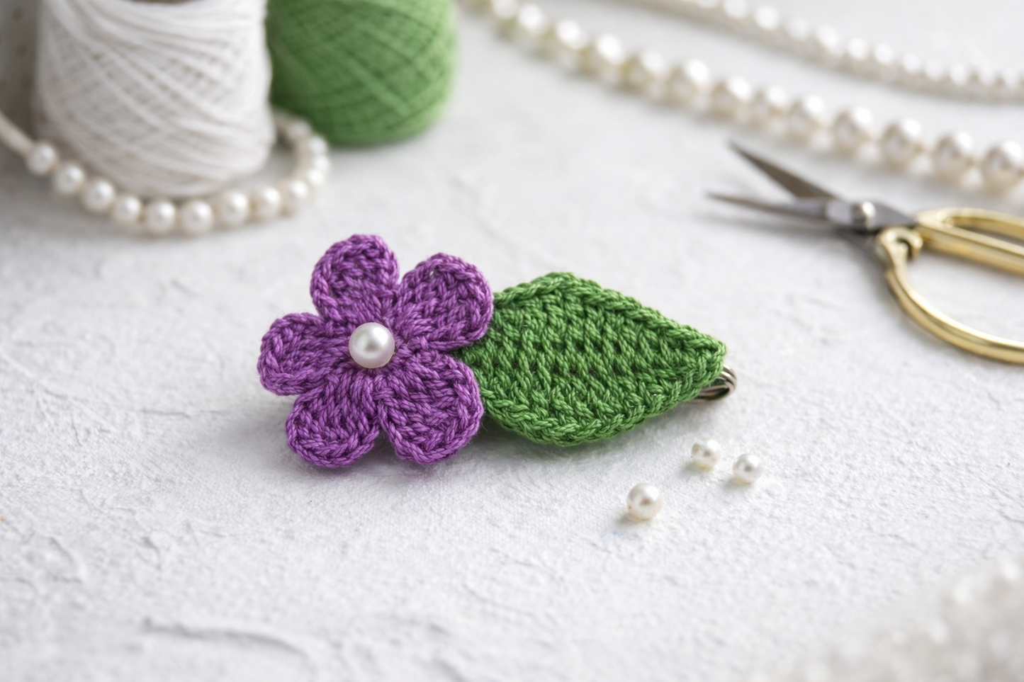 Bloom Leaf Saree Pins 🌸